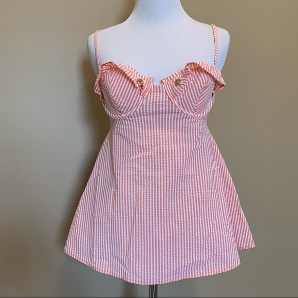 VS Sexy Little Things Seersucker Sailor Lingerie - Picture 9 of 14